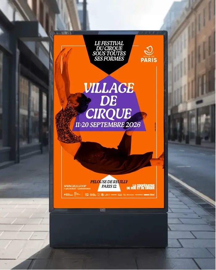 Village de Cirque 2026 视觉形象