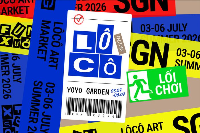 LÔCÔ 艺术市集 2026 夏季视觉识别