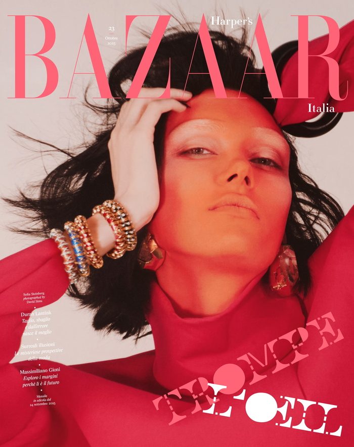 Harper’s Bazaar Italia 第23期 “Trompe l’œil”